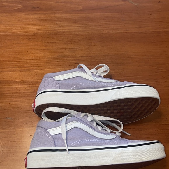 Vans Kids Languid Lavender Old Skool Shoes - Picture 3 of 10